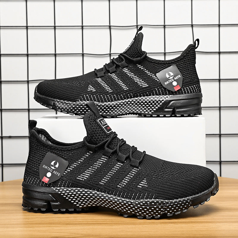 Damen Sportliche Netzsneaker mit flexibler Sohle und atmungsaktiver Struktur EB