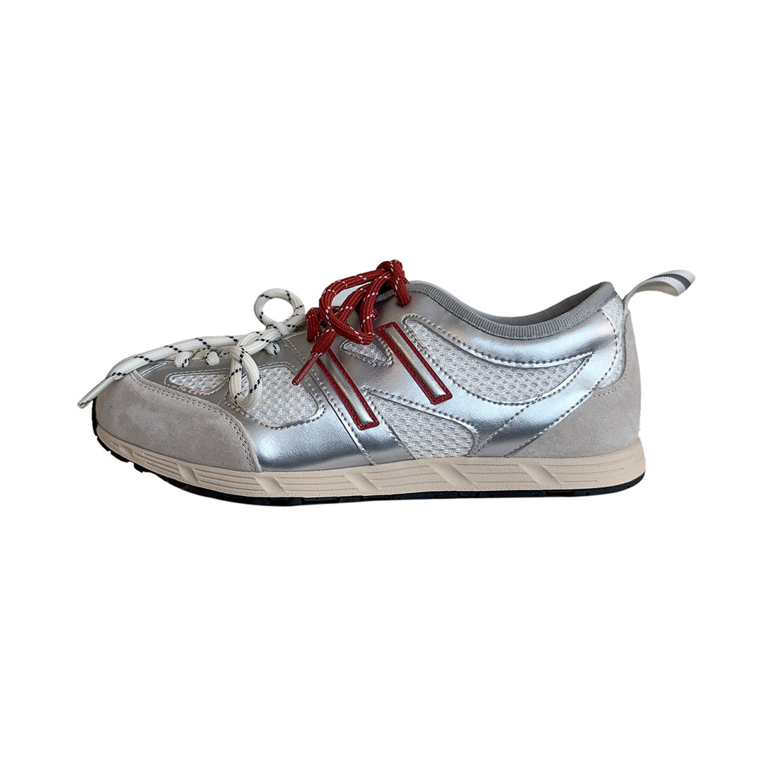 Damen Sportliche Freizeitschuhe mit atmungsaktiver Oberflächenstruktur und rutschfester Sohle EB