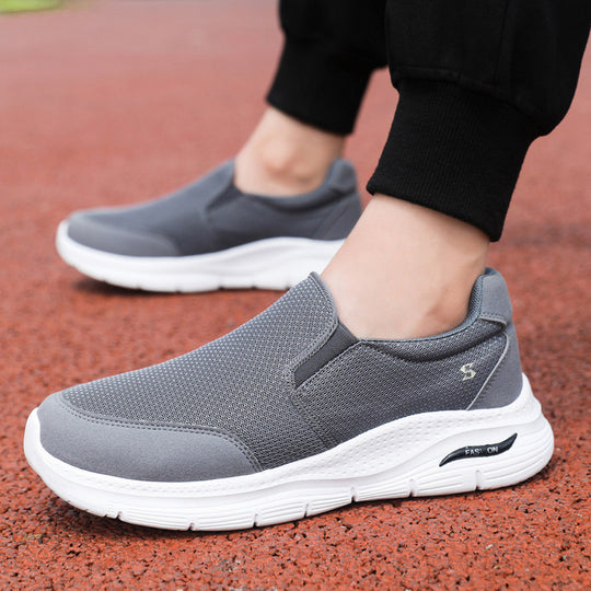 Damen Slip-On Freizeitschuhe mit atmungsaktivem Design EB