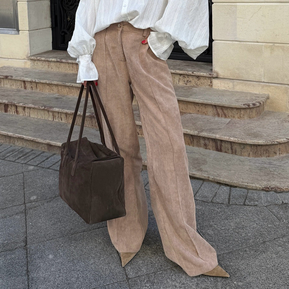 Damen Weite Cordhose EB