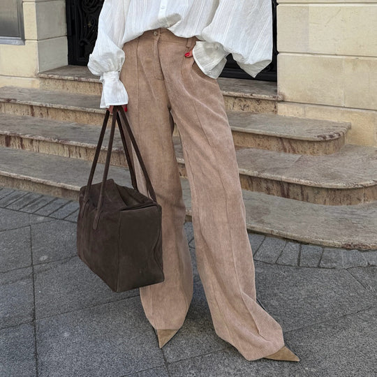 Damen Weite Cordhose EB