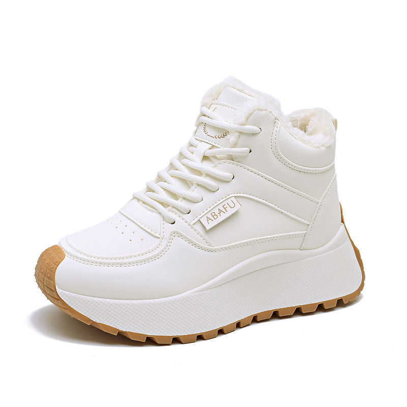 Damen Winter Sneaker mit kuscheligem Innenfutter und rutschfester Sohle EB