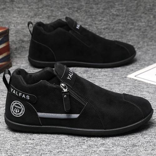 Damen Elegante und bequeme Stiefeletten mit Reißverschluss EB