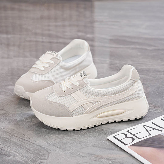 Damen Bequeme Sport-Sneaker mit atmungsaktivem Obermaterial und dämpfender Laufsohle EB