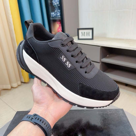 Damen Sportliche Sneakers mit innovativer Dämpfungstechnologie und rutschfester Sohle EB