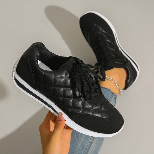 Damen Sportliche Sneakers mit gepolstertem Innenfutter und rutschfester Sohle EB