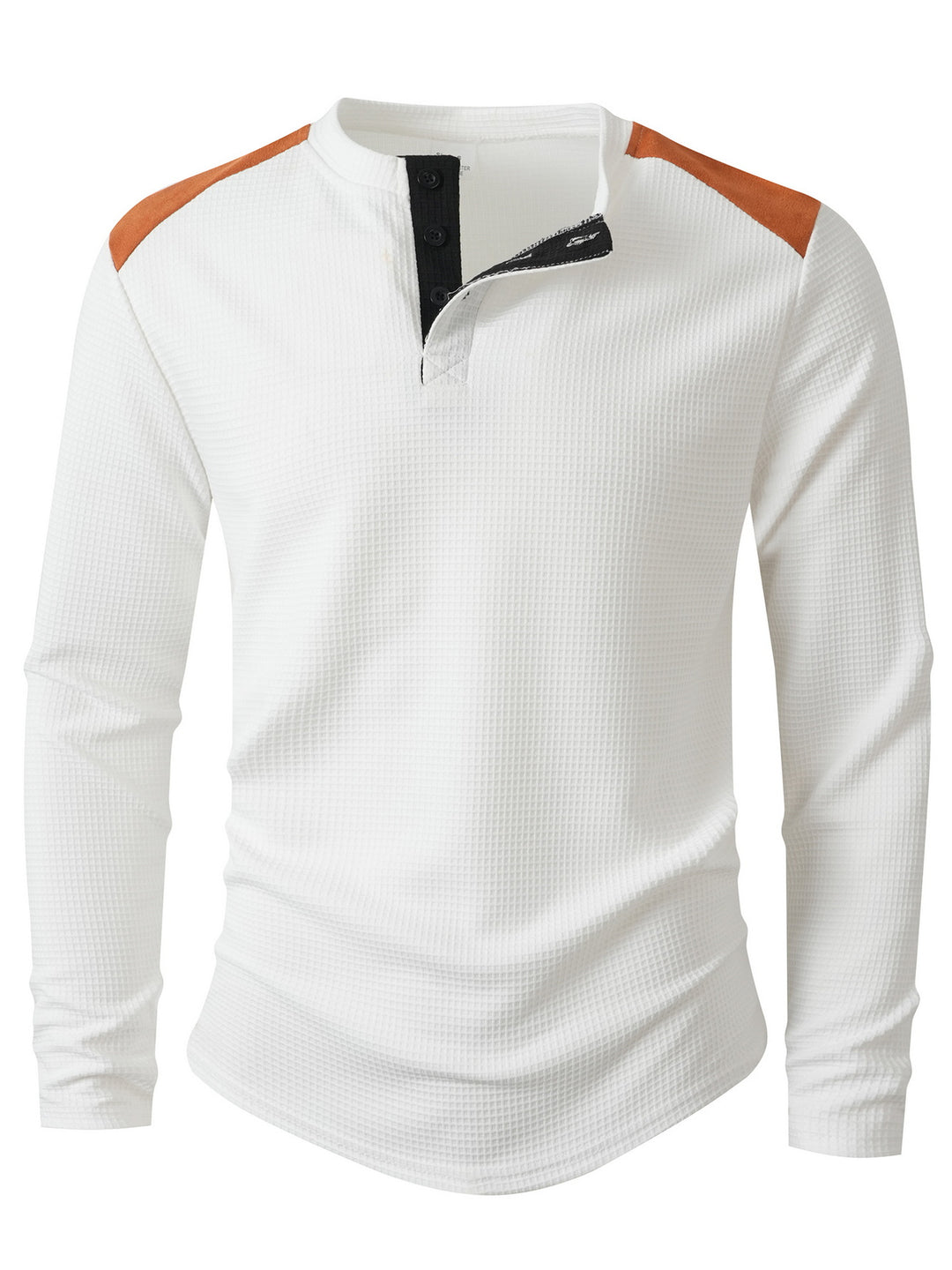 Herren Langarmshirt mit einzigartigem Strukturdesign EB