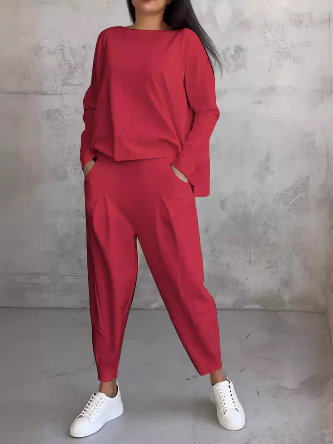 Damen Set aus weichem Jersey mit lässigem Schnitt EB