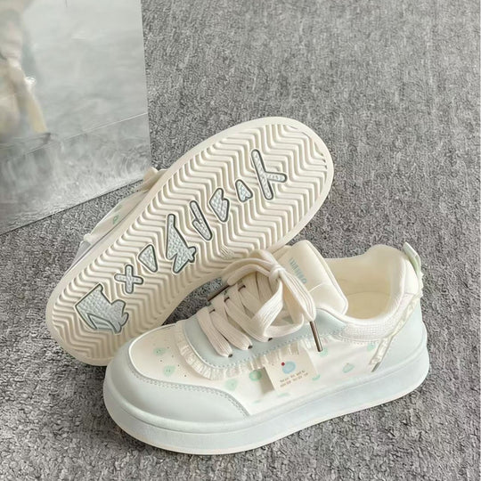 Damen Modische Sneakers mit verspieltem Design und hochwertigem Obermaterial EB