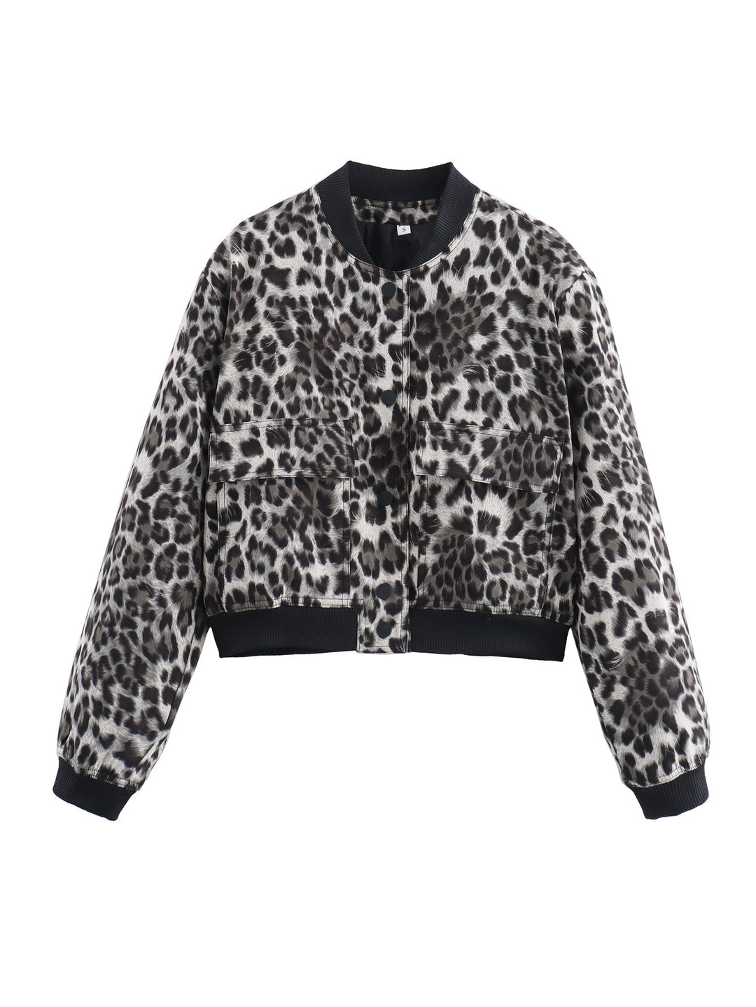 Damen modische Bomberjacke im tierischem Muster EB