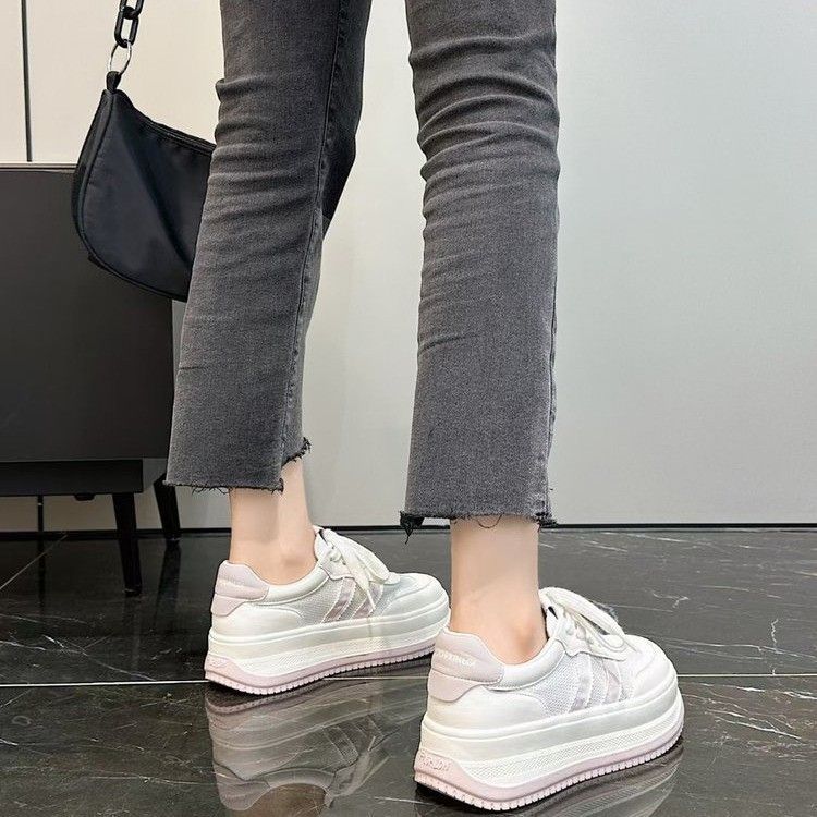Damen Sportliche Sneakers mit atmungsaktiver Mesh-Oberfläche und komfortabler Dämpfung EB