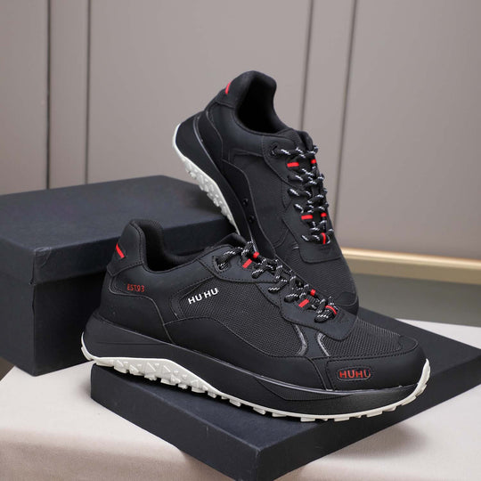 Damen Sportive Lauf-Sneaker mit rutschfester Sohle und atmungsaktiver Oberflächenstruktur EB