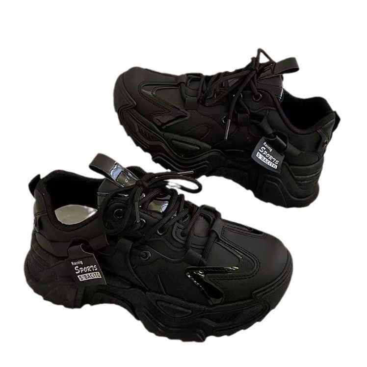 Damen Sportliche Chunky Sneakers mit atmungsaktiver Sohle EB