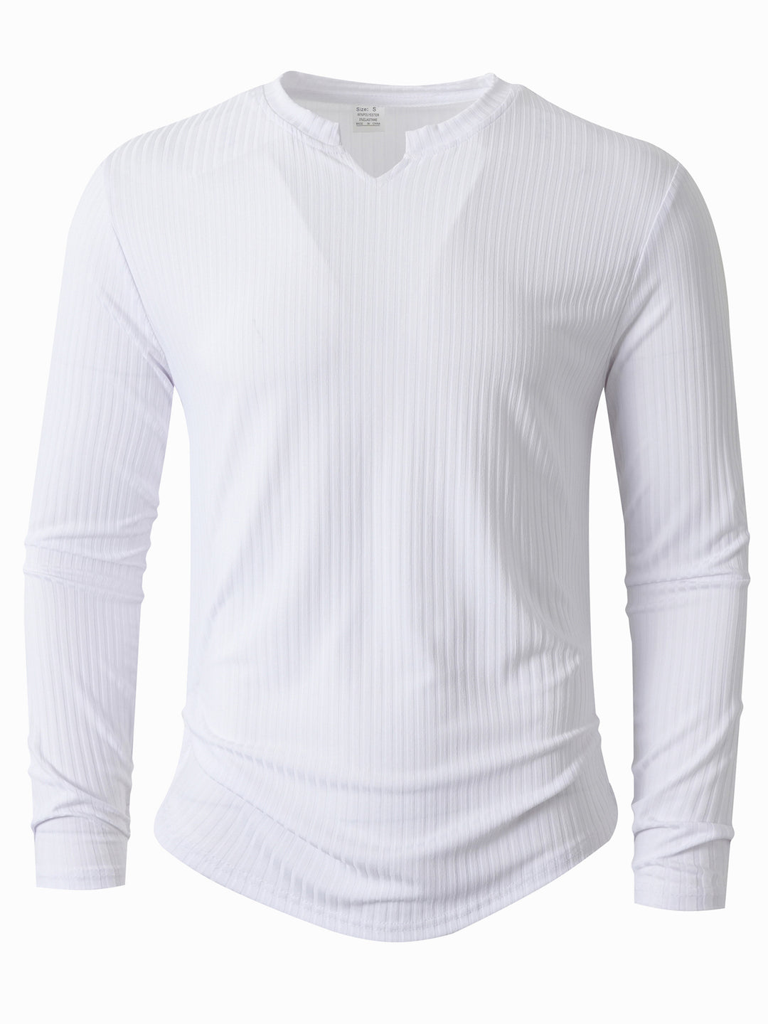 Herren Langarmshirt mit innovativer Rippstruktur EB