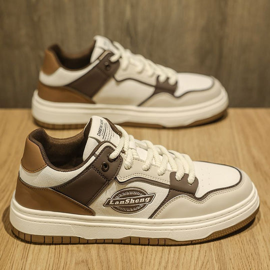 Damen Vintage Lifestyle Sneakers mit robustem Obermaterial und atmungsaktiver Innenstruktur EB