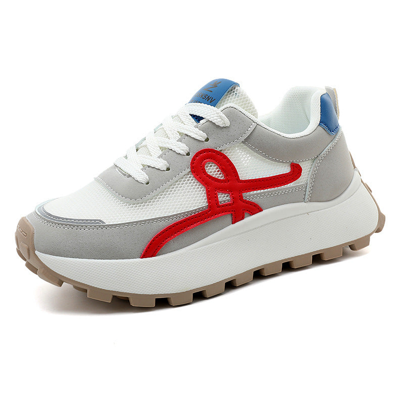 Damen Sportliche Sneaker mit atmungsaktiver Mesh-Oberfläche und dämpfendem Komfort EB