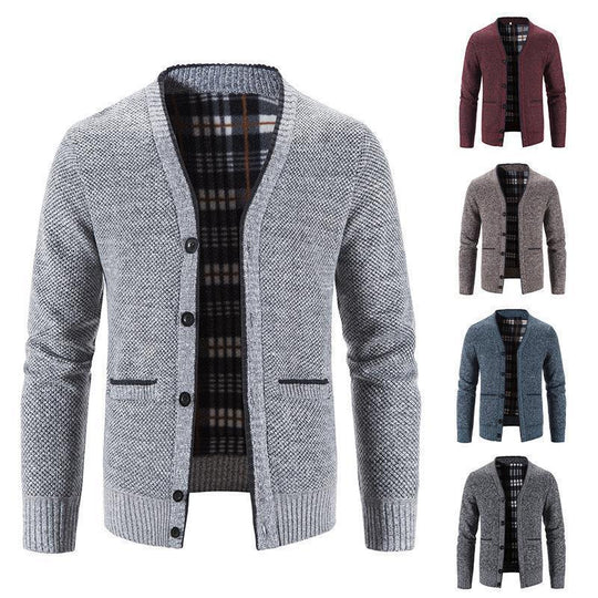 Herren Strickjacke mit modernem Design und klassischem Schnitt EB