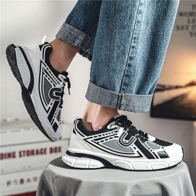 Damen Sportliche Laufschuhe mit atmungsaktiver Oberflächenstruktur und stützender Dämpfung EB