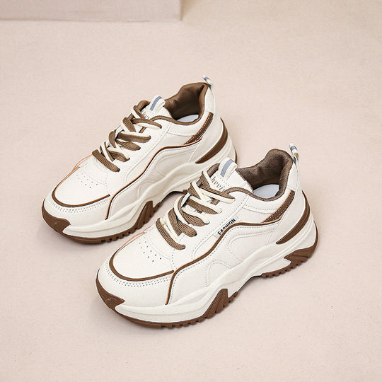 Damen Chunky Sneaker mit dämpfender Sohle und atmungsaktivem Obermaterial EB