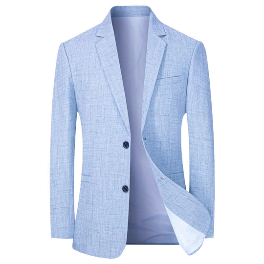 Herren eleganter strukturierten Anzugjacke EB