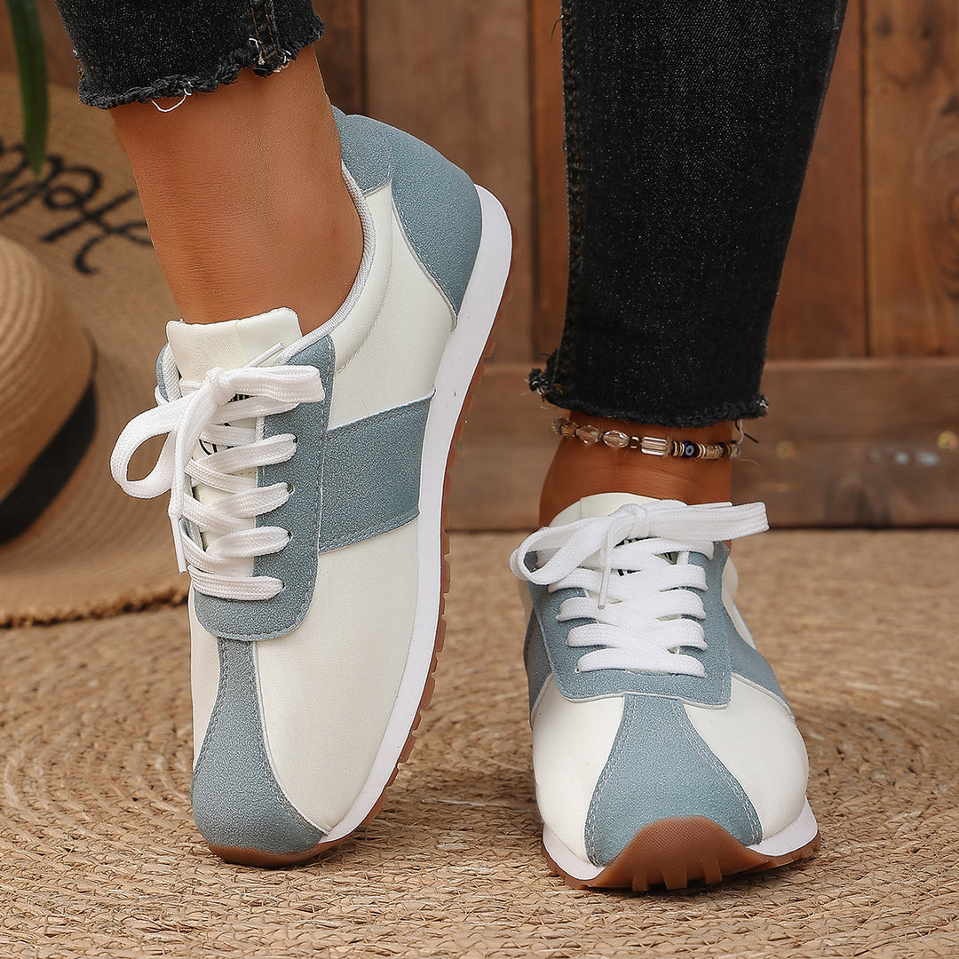 Damen Sportliche Sneaker mit modischen Farbakzenten EB