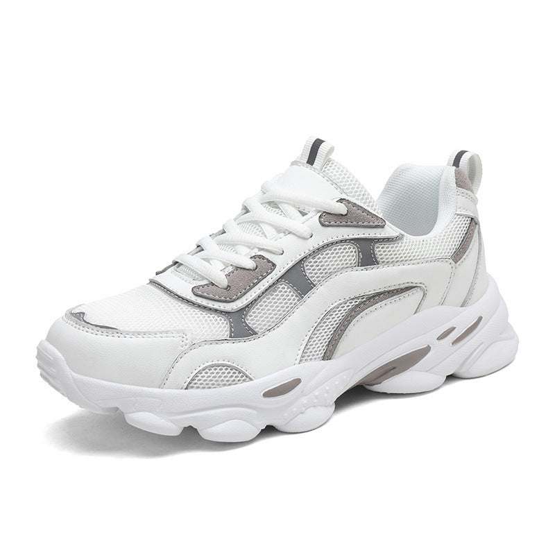 Damen Freizeit Sneakers mit atmungsaktiver Obermaterialstruktur und stoßdämpfender Sohle EB
