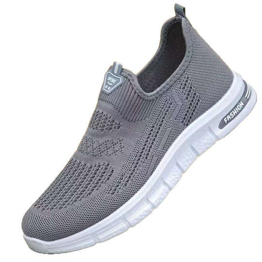 Damen Bequeme und sportliche Slip-On Sneakers mit atmungsaktivem Obermaterial EB