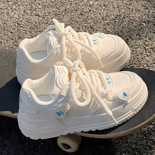 Damen Trendige Chunky Sneakers mit verspieltem Design und flexibler Sohle EB