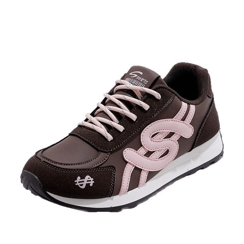 Damen Sportliche Sneakers mit modernem Design und rutschfester Sohle EB