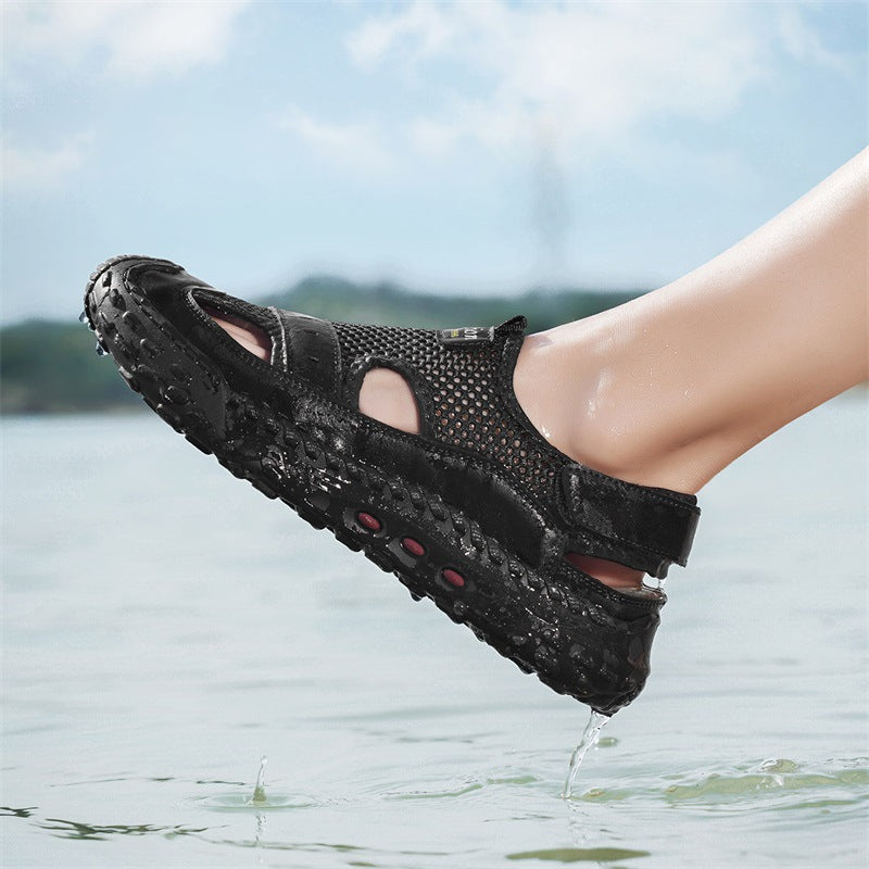 Damen ergonomische Outdoor-Sandalen mit atmungsaktivem Obermaterial EB