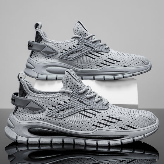 Damen Atmungsaktive Sport Sneakers mit flexiblem Sohlenprofil und rutschfester Laufsohle EB