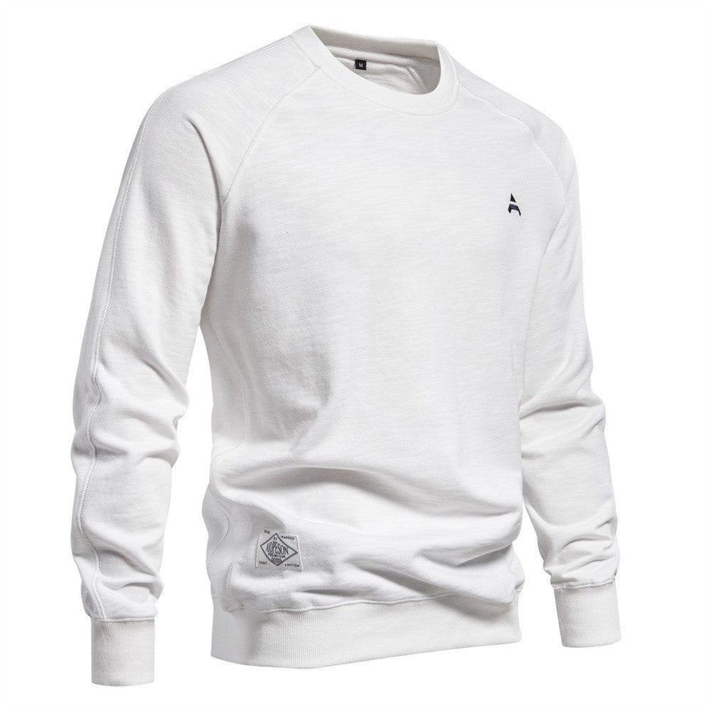Herren Sweatshirt mit Raglanärmeln und hochwertiger Baumwolloberfläche EB