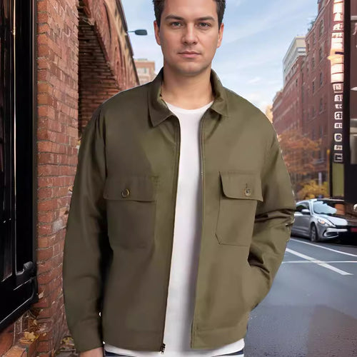 Herren utility Jacke im modernen Design mit praktischen Taschen EB