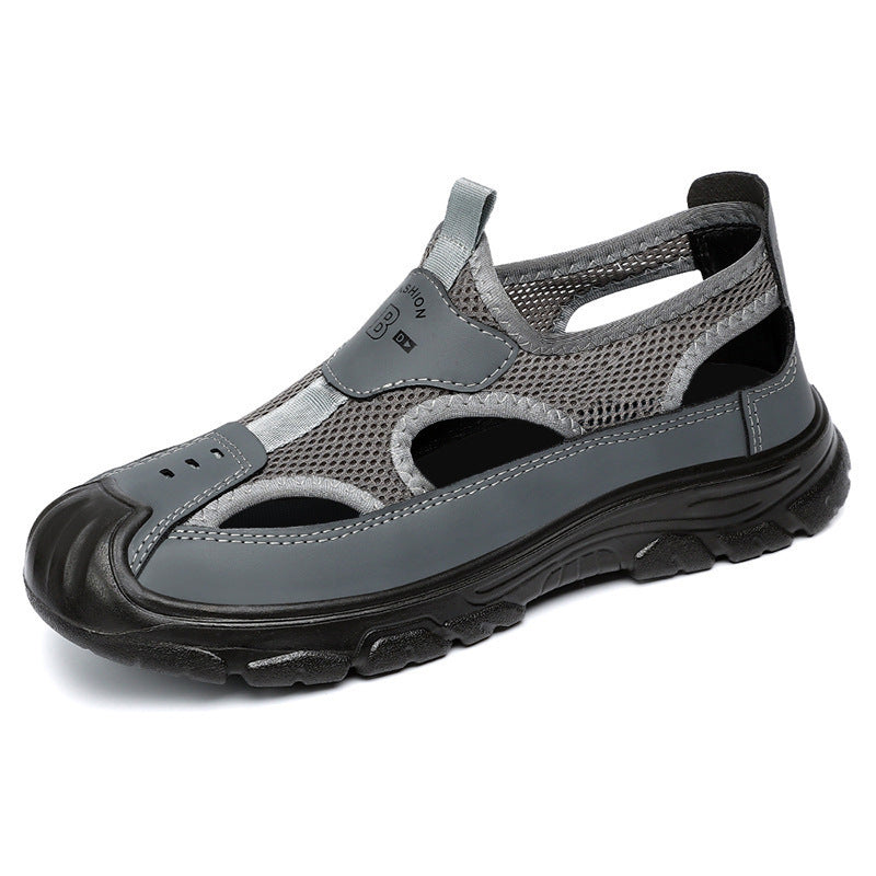 Damen Sportliche Outdoor-Sandalen mit atmungsaktivem Mesh-Obermaterial und rutschfester Sohle EB