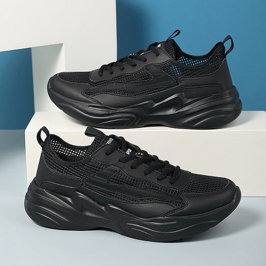 Damen Sportliche Sneakers mit atmungsaktiver Mesh-Oberfläche EB