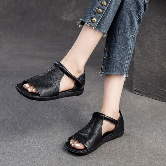 Damen Komfortable Freizeitsandalen mit praktischem Riemendesign und atmungsaktivem Obermaterial EB