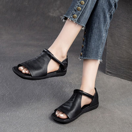 Damen Komfortable Freizeitsandalen mit praktischem Riemendesign und atmungsaktivem Obermaterial EB