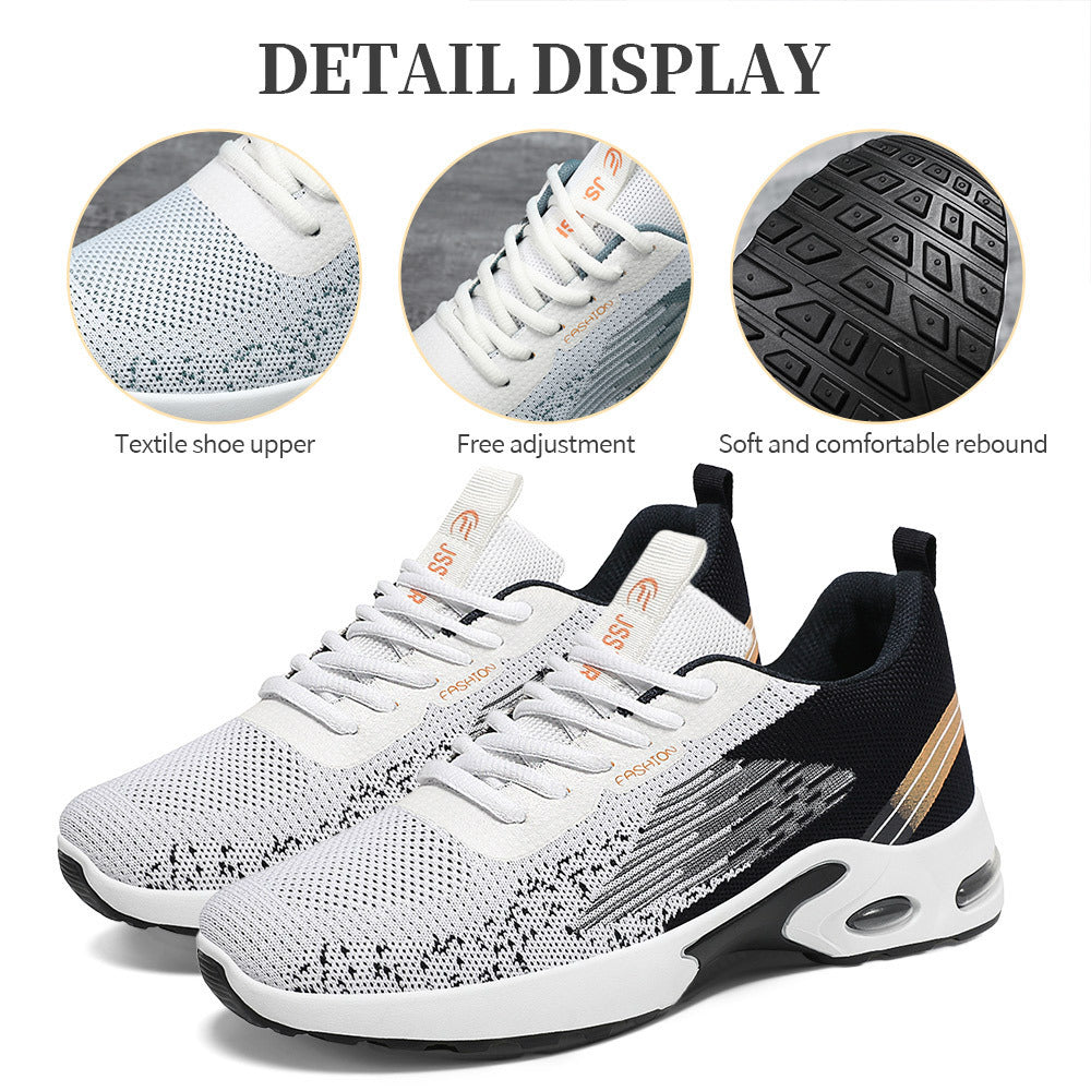 Damen Sportliche und atmungsaktive Sneakers mit rutschfestem Profil EB