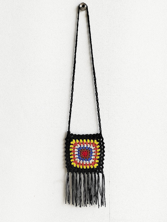 Damen Handgefertigte Häkel Tasche EB