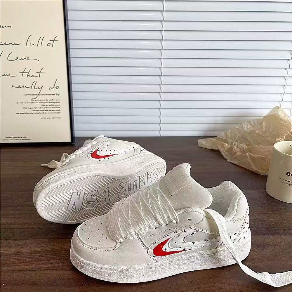 Damen Sportliche Freizeit-Sneaker mit atmungsaktiver Struktur und rutschfester Sohle EB