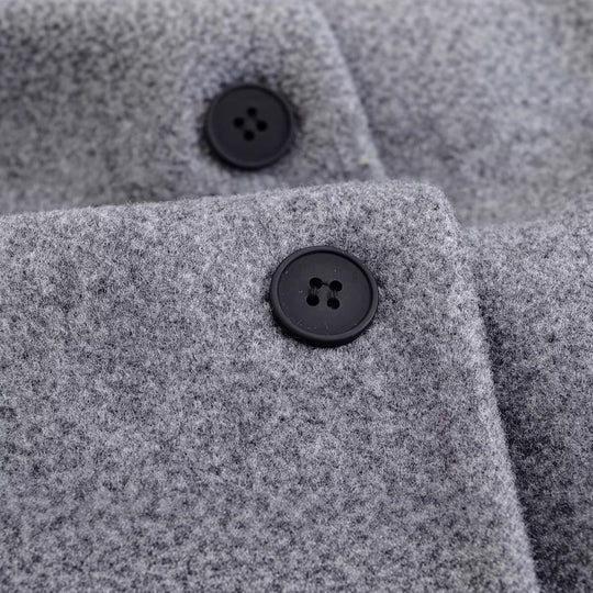Damen eleganter Bouclé-Mantel EB