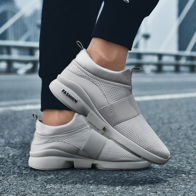 Damen Leichte Slip-On Sneakers mit atmungsaktivem Obermaterial EB