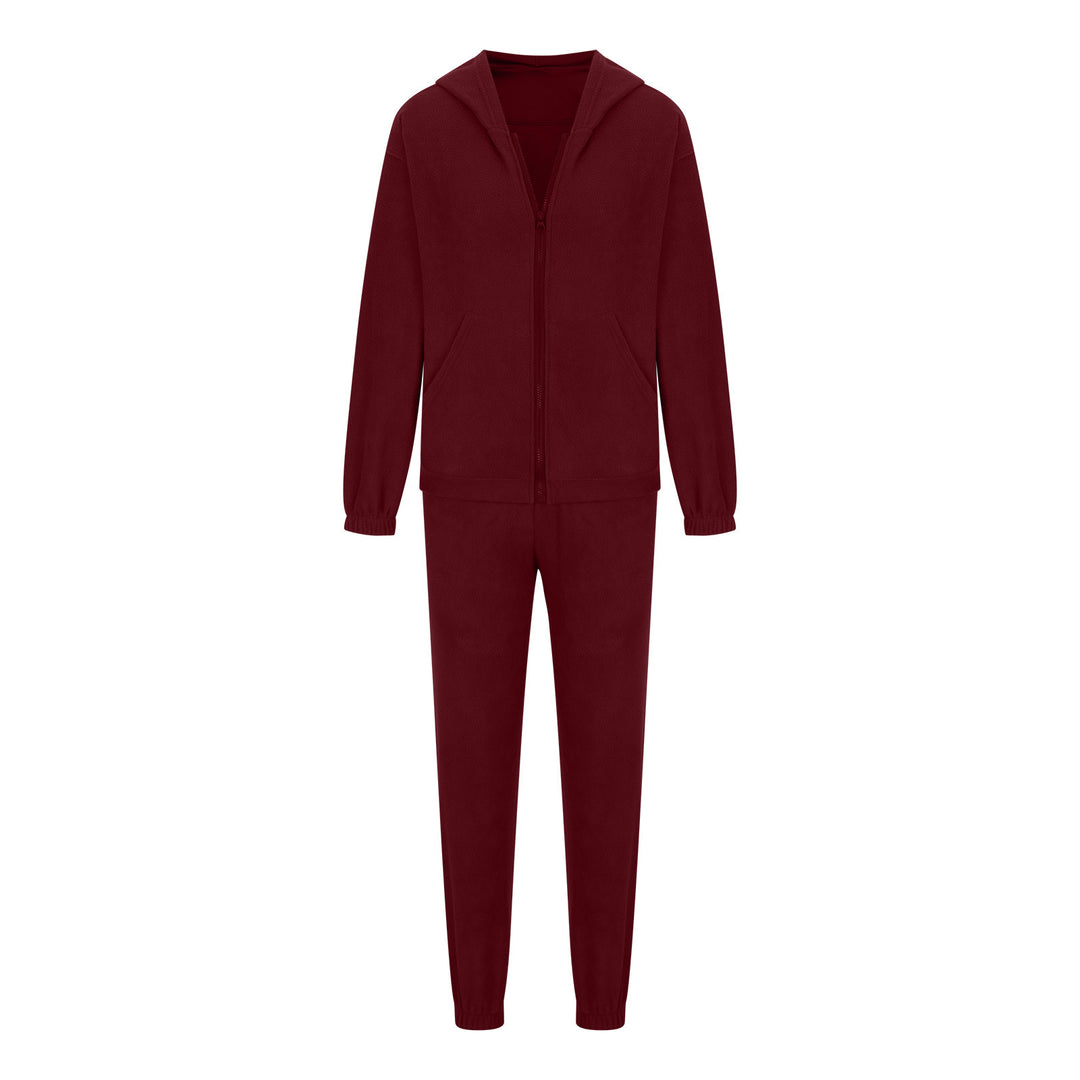 Damen nan oversized Kapuzenpullover-Set mit Cargo-Jogginghose EB