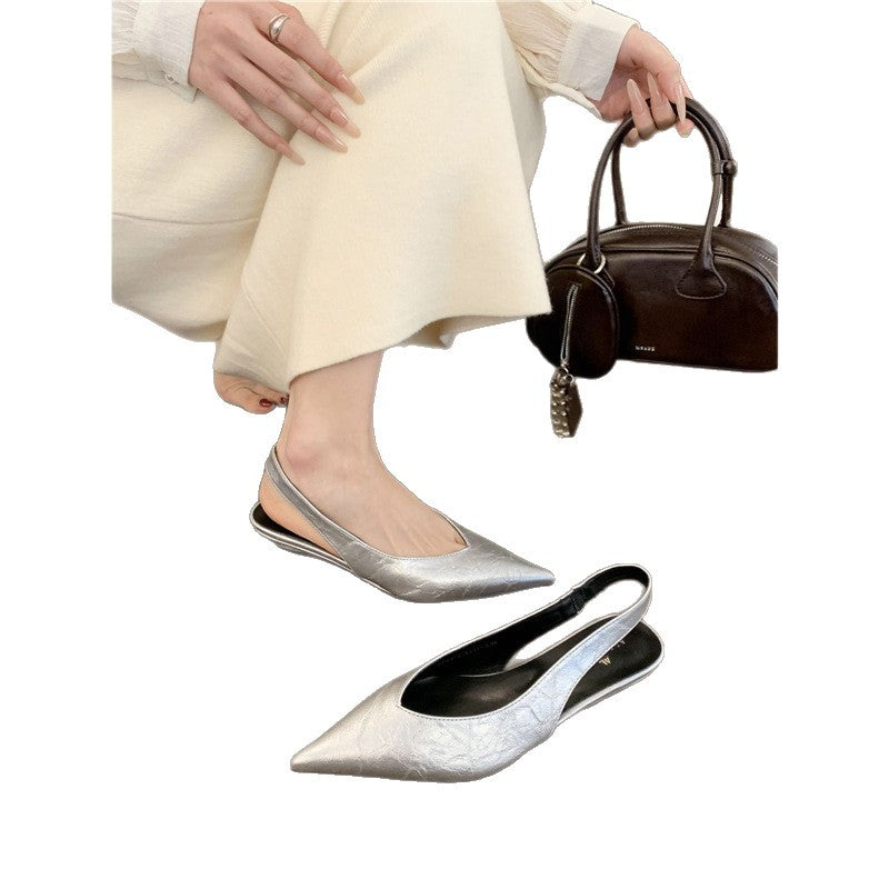 Damen Slingback Pumps mit eleganter spitz zulaufender Silhouette EB
