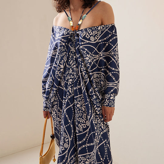 Damen Bikin Ensemble mit dekorativem Ausschnitt und elegantem Überwurf EB