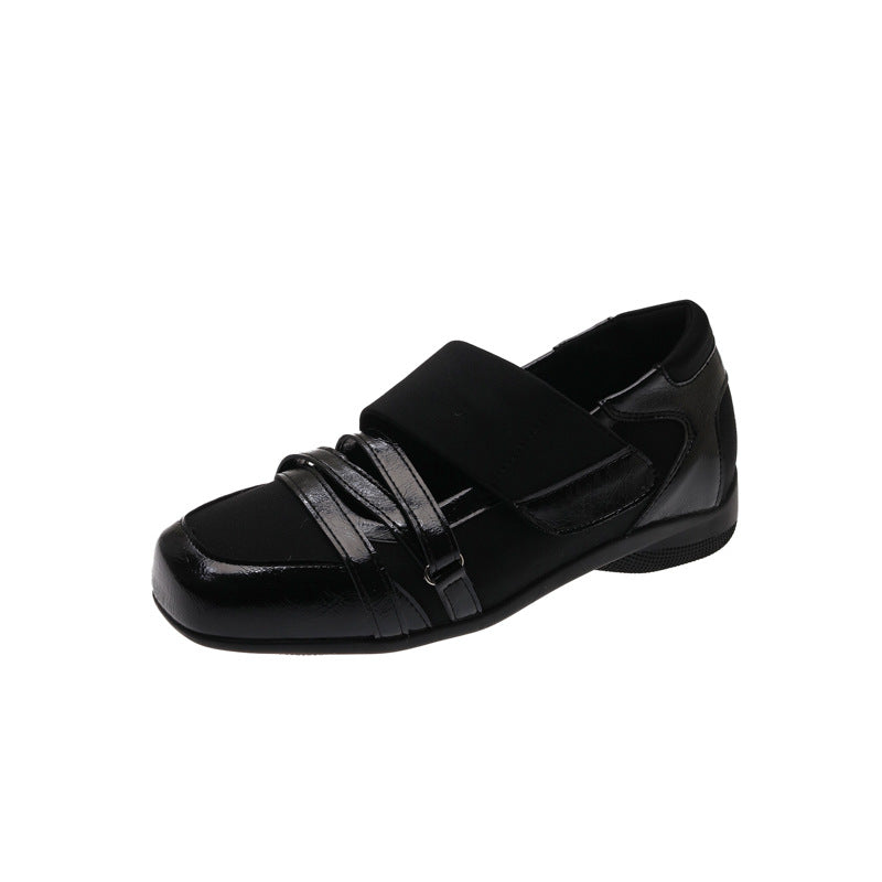 Damen bequeme Alltagsschuhe mit praktischem Klettverschluss und elegantem Obermaterial EB