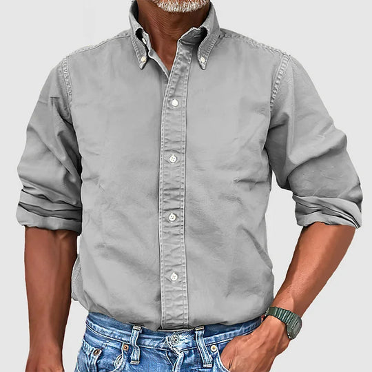 Herren Oxfordhemd Herren Button Down