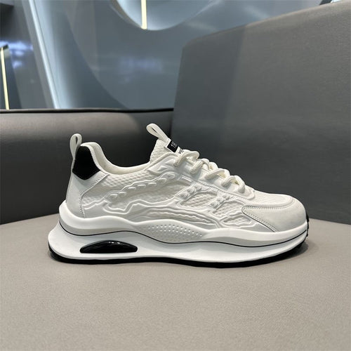Damen Komfortable und atmungsaktive Sneakers mit stoßdämpfender Sohle EB