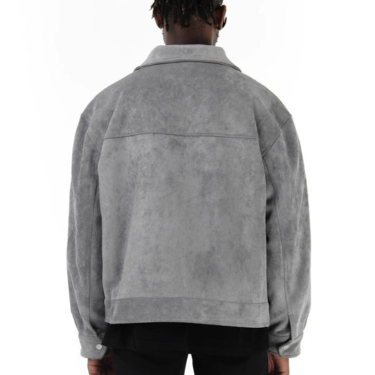 Herren lässige Suede Jacke EB
