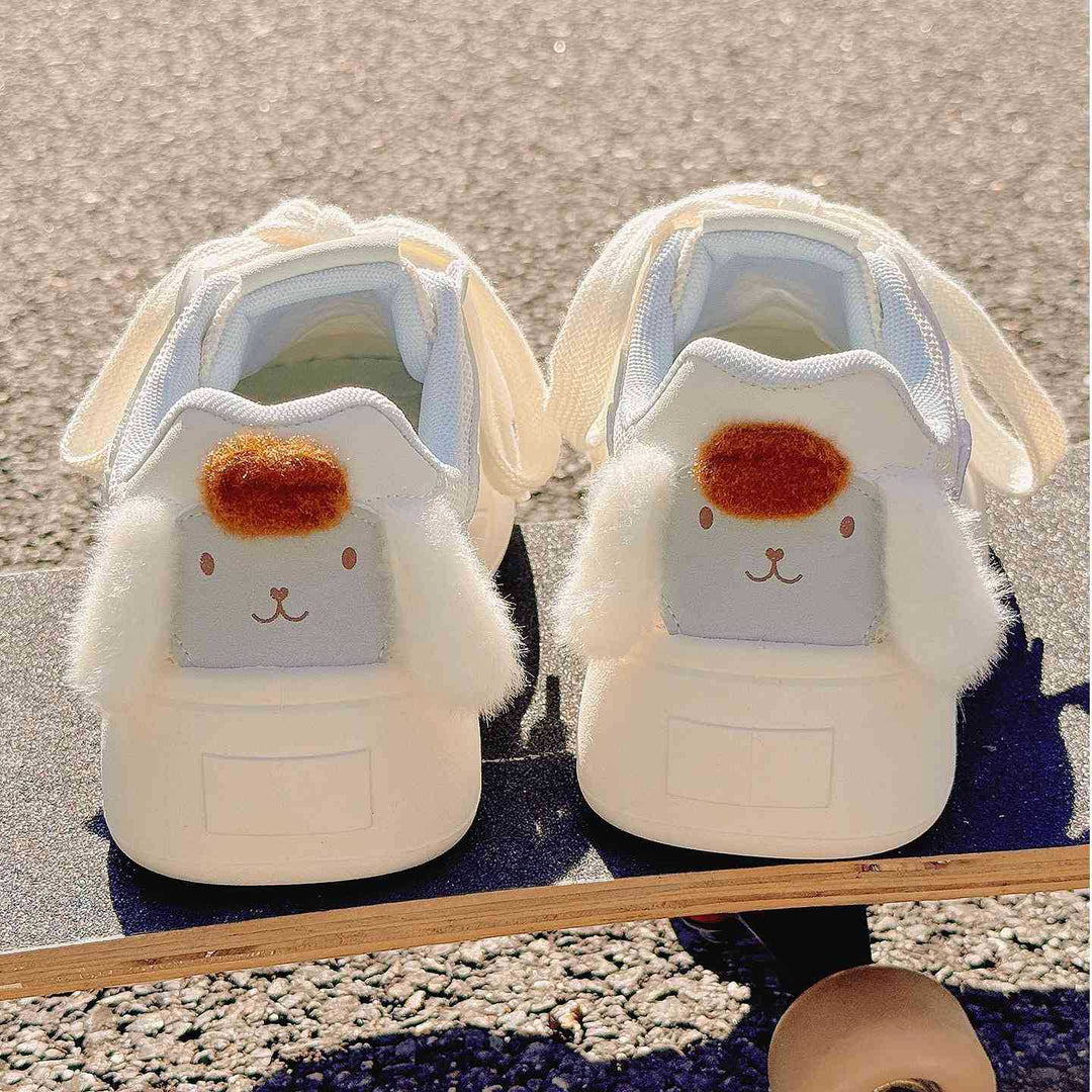 Damen Sneaker mit plüschiger Fütterung und flexiblen Schnürsenkeln EB